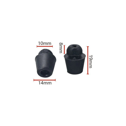 10-piece set of rubber automobile buckles for shock absorption and trim installation