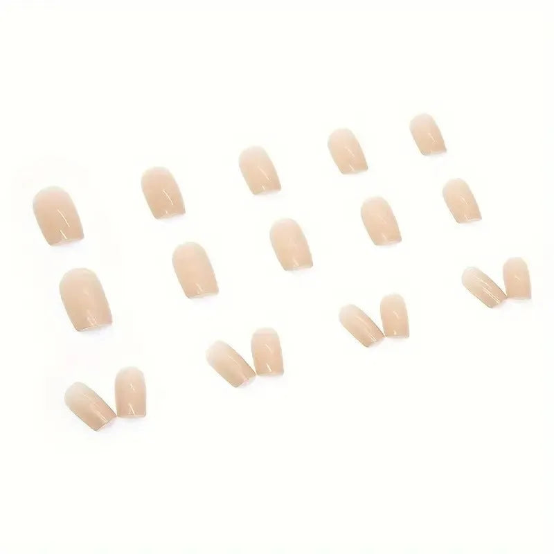 Plastic nail art set in solid colour MY119 showing complete components with all-match armour design