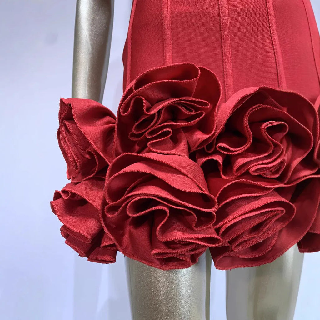 Women's urban style dress in solid colour with mid-waist design and polyester fabric