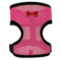 Chicken harness vest with decorative bow collar and traction rope for poultry pet control