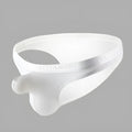 Men's thin solid colour low waist nylon underwear in multiple colour options