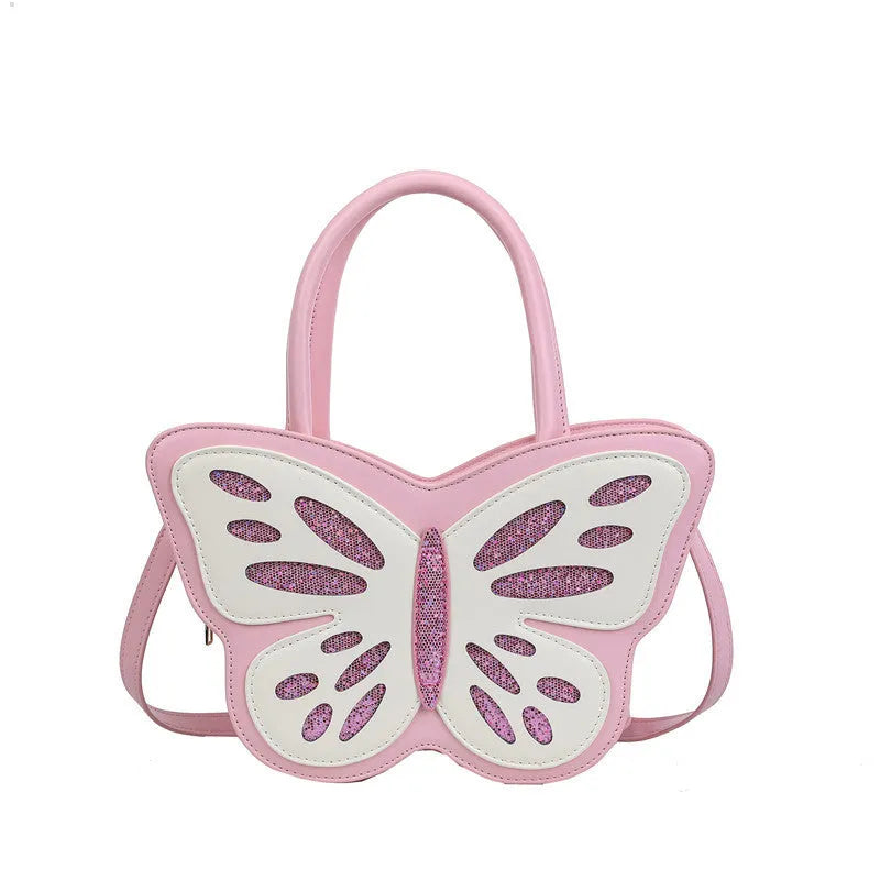 Square shaped PU crossbody shoulder bag in casual style with contrast colour detail