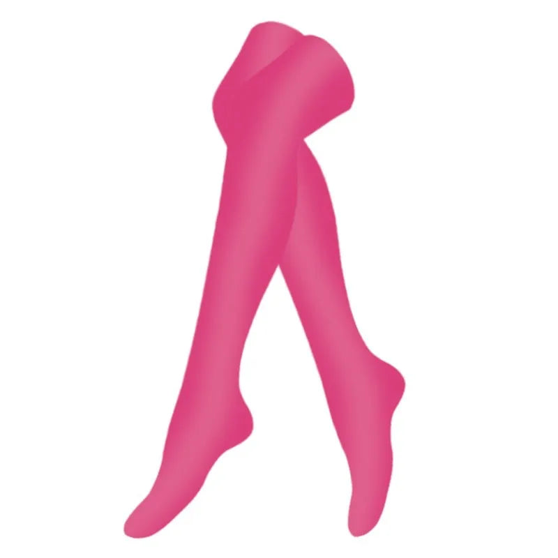 Outdoor sports running cycling long compression socks knee high quick dry polyester in multiple colours