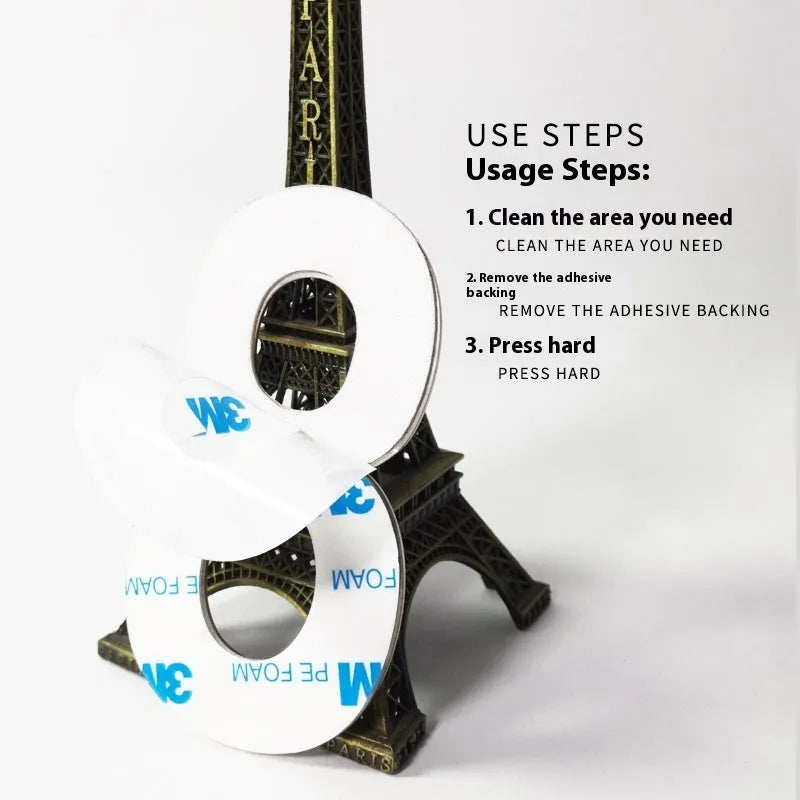 Black stainless steel sticky house number 7.5cm tall with self-adhesive backing.