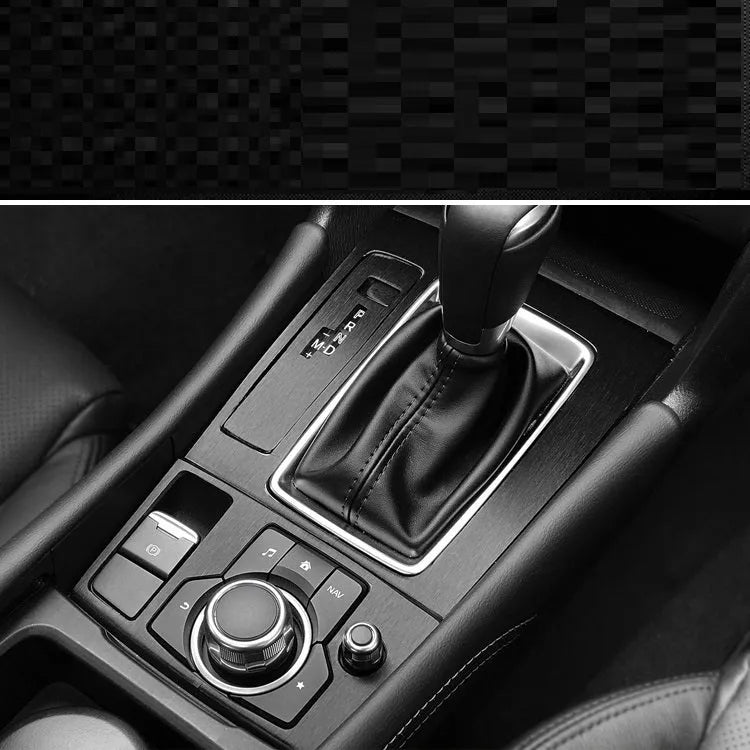 Unksera car interior decorative vinyl sticker kit for centre console and dashboard customisation.