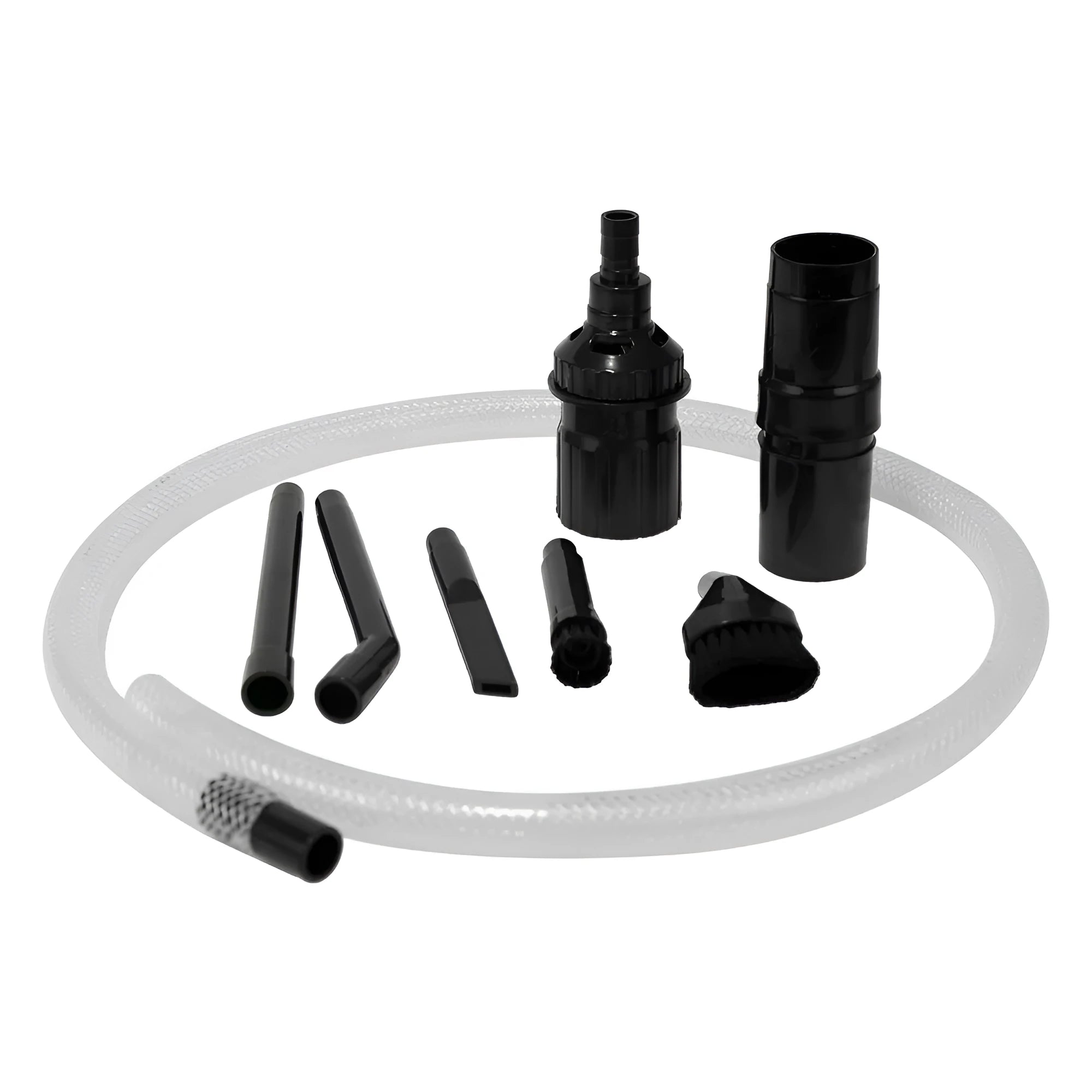 Eight-piece set of small multifunctional vacuum cleaner suction heads for cleaning spaces under 10 square metres