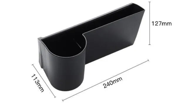 Plastic dashboard cup holder for Tesla Model 3 and Model Y left-hand drive vehicles