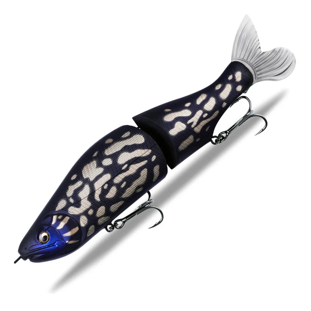185mm plastic fishing lure for bass fishing available in 15 colour options