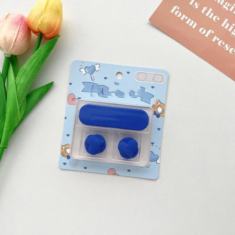Cartoon magnetic protection data cable fixer for desktop magnetic hubs in various colours