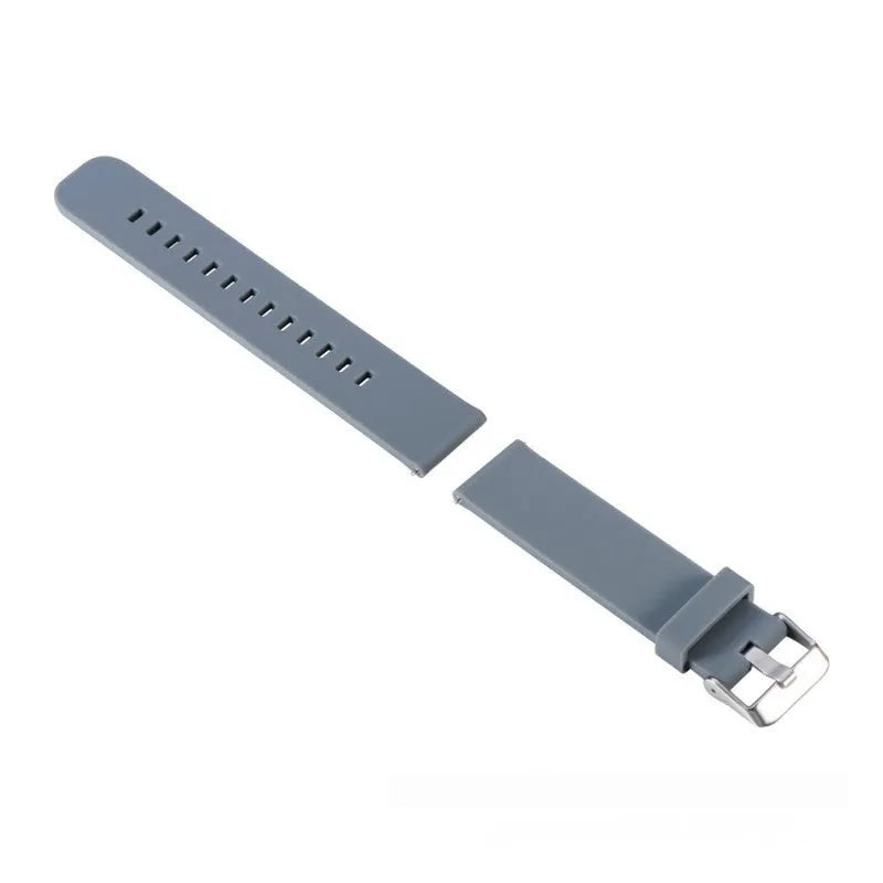 Garmin Forerunner 245 silicone sports watch strap replacement in multiple solid colours