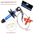 Aluminium alloy bicycle chain holder tool in three format options on a workshop bench.