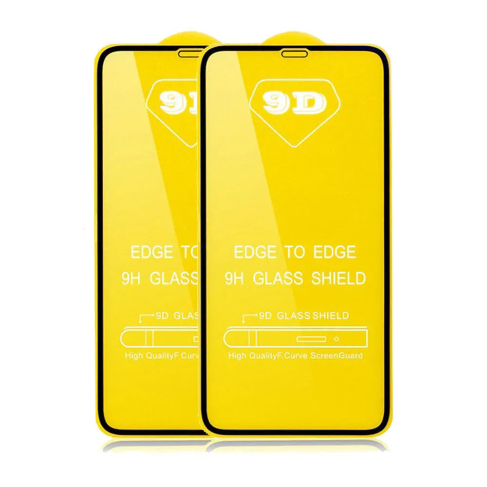 Black tempered glass screen protector for Xiaomi Mi 10 Lite and Mi 11 series smartphones
