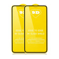 Black tempered glass screen protector for Xiaomi Mi 10 Lite and Mi 11 series smartphones