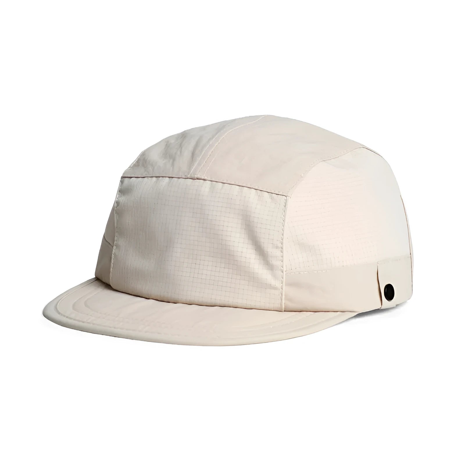 Breathable dome crown sun hat in polyester fabric with soft tongue design