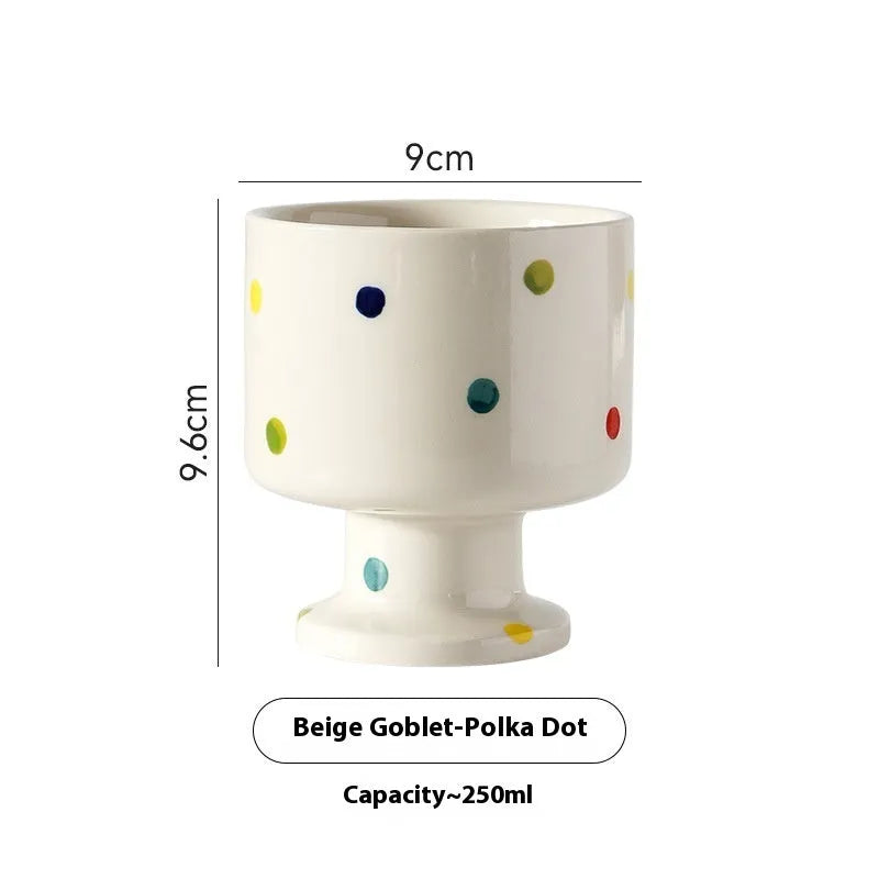 Hand-pinched irregular ceramic mug in solid colour, approximately 250ml capacity