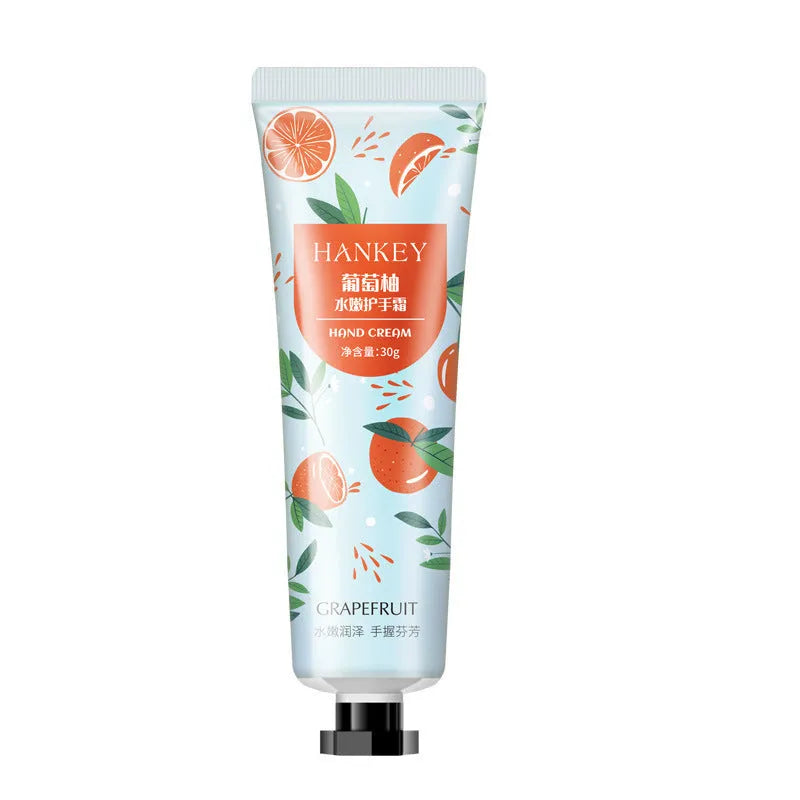 30g fruit-scented hand cream tube with 11 fragrance variant options for dry skin moisturising