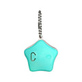 Blue rechargeable silicone pendant light for pets with three lighting modes