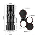 One Point Four Drink adjustable car cup holder with retractable base in carbon fibre black