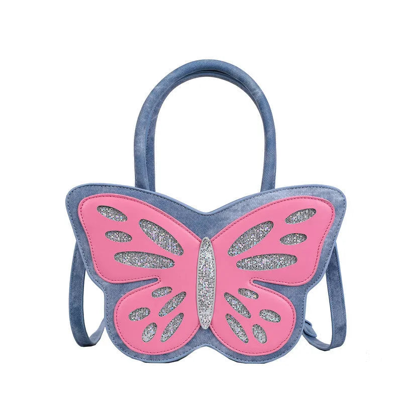 Square shaped PU crossbody shoulder bag in casual style with contrast colour detail
