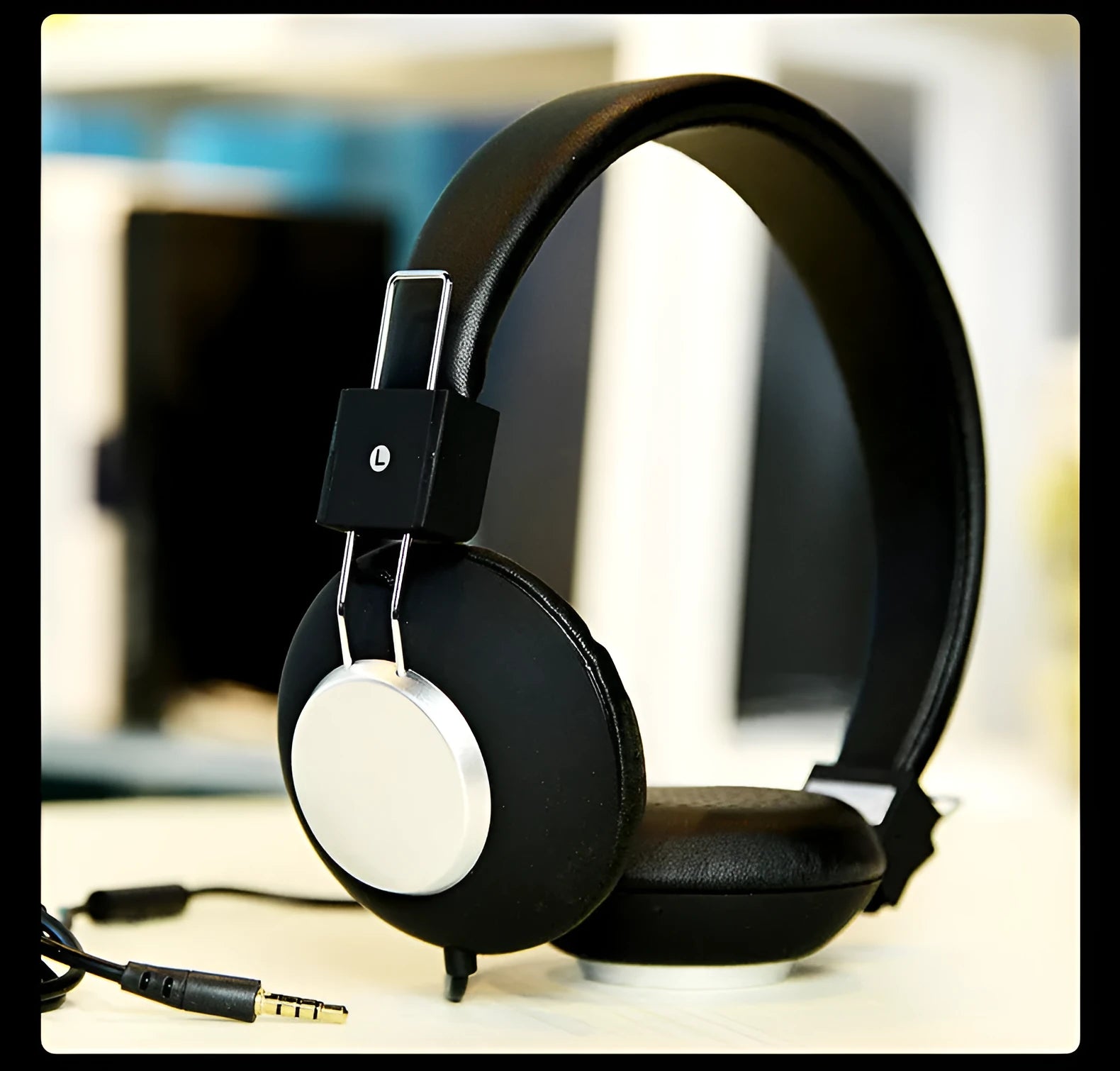 Wired sports earphones with head-mounted design and microphone in multiple colour options
