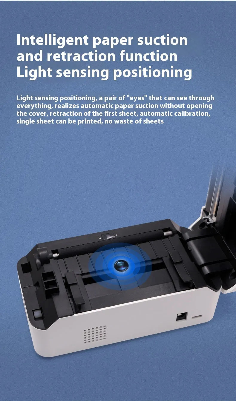 Thermal express single electronic surface printer with Bluetooth connectivity for receipt printing