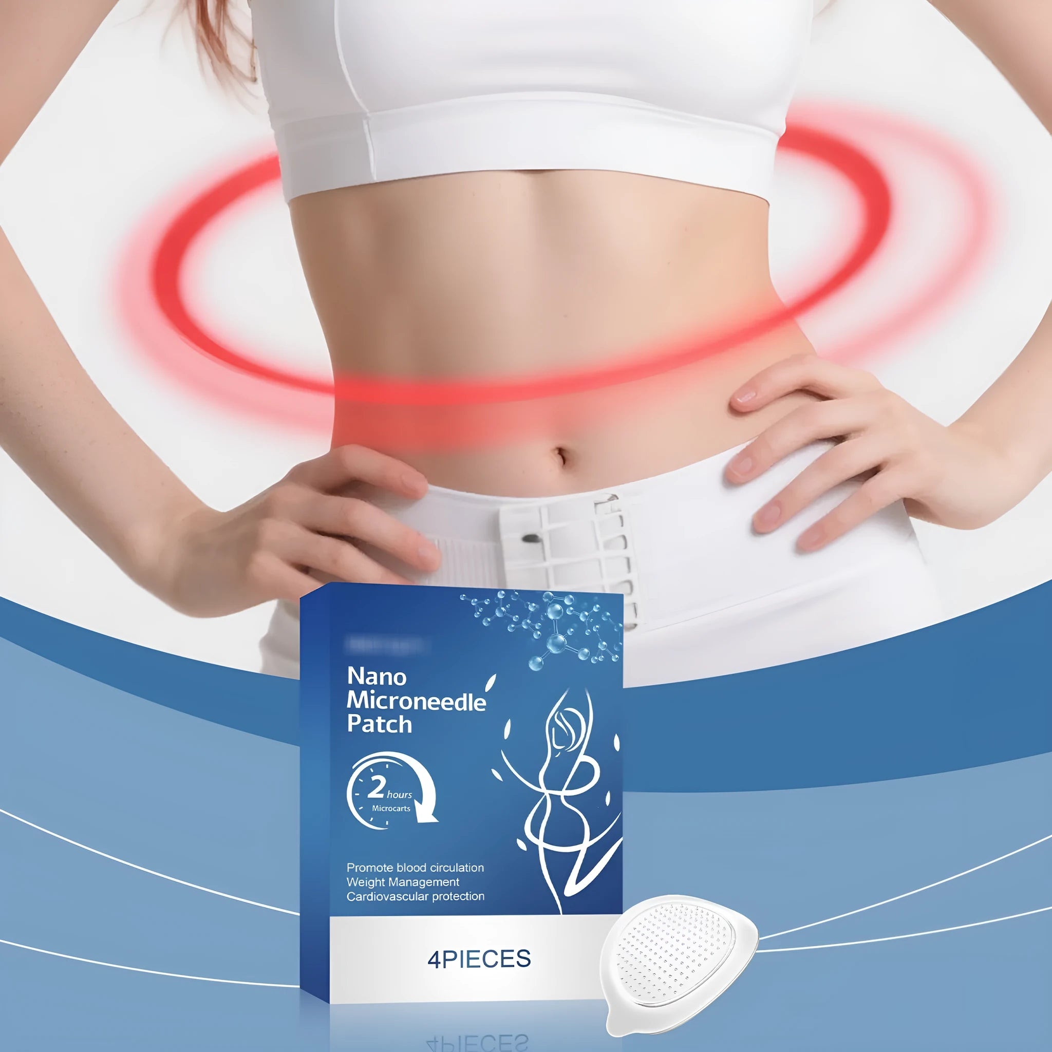 Body Skin Line Daily Care Patch pack of 4 body care stickers standard specification
