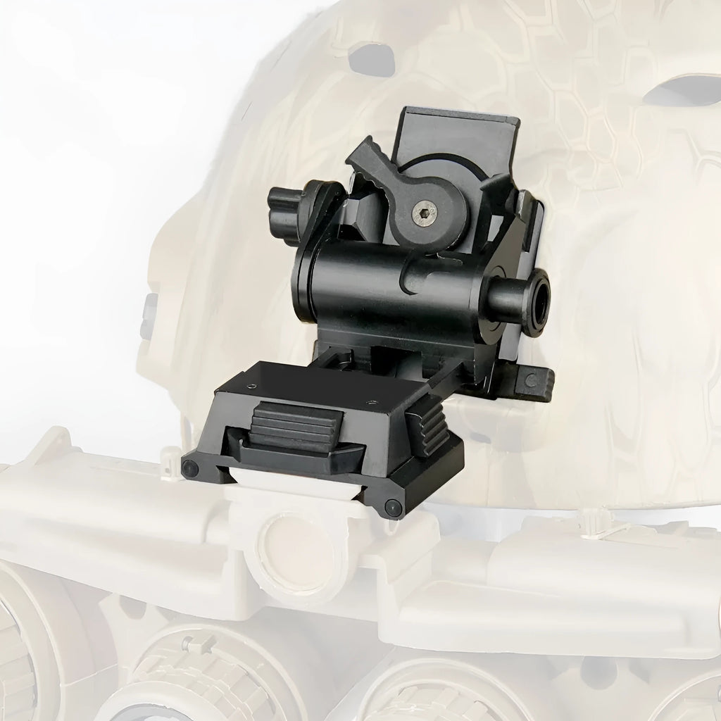 Dark earth metal alloy NVG helmet mount for L4 G24 equipment on OPS Core FAST helmets