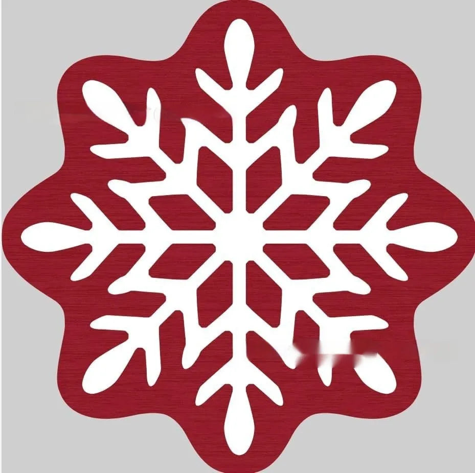 Christmas printed polyester fibre round carpet mat in 60x60cm or 80x80cm size