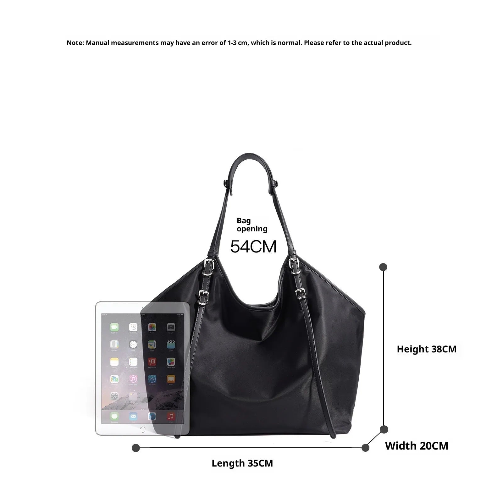 Denim women's patchwork casual crossbody bag in shell shape, black and camouflage colours