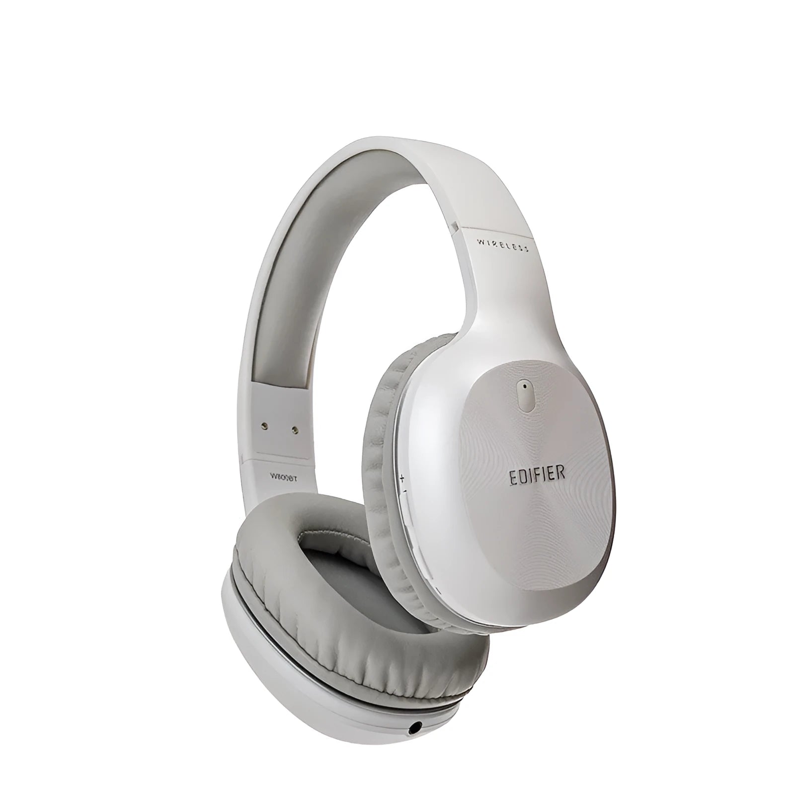 Black Bluetooth sports headset with 50-hour battery life shown from side angle