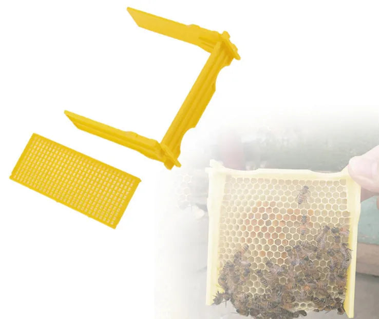 Three white EPS foam bee breeding boxes for hive mating and pollination activities