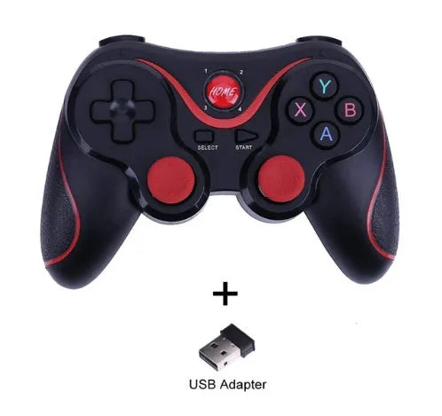 Upgraded X3 Bluetooth wireless game controller for Android phones with cellphone clip attachment