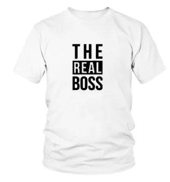 Man wearing a loose fit round neck short sleeve T-shirt with a graphic print design.