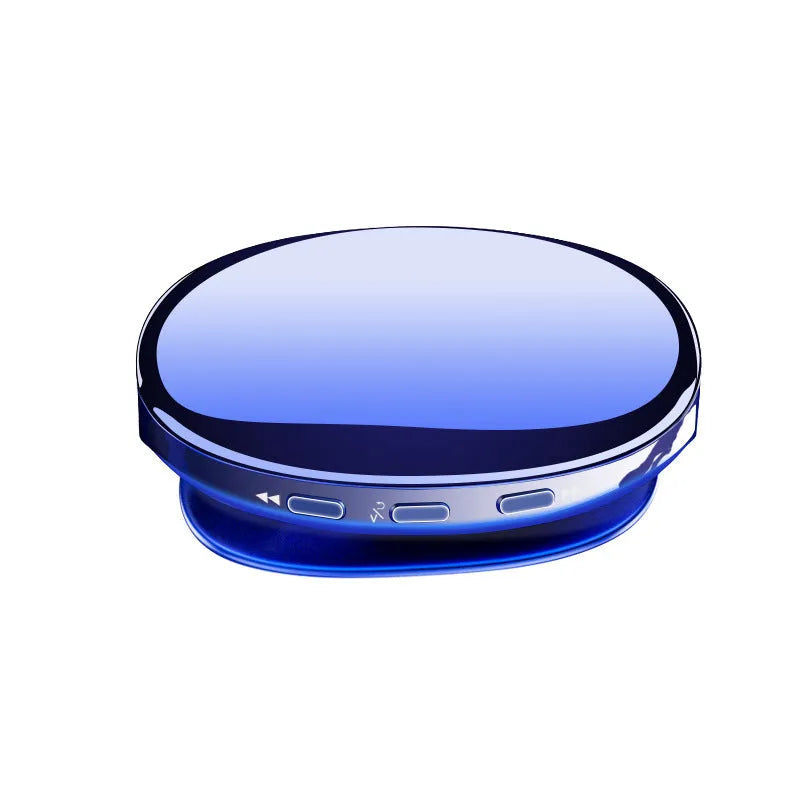 Bluetooth MP4 music player with OLED display in black, blue, or rose gold colours