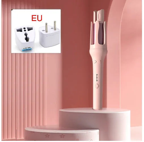 Automatic hair curler in a selected colour with 32mm barrel and power adapter.