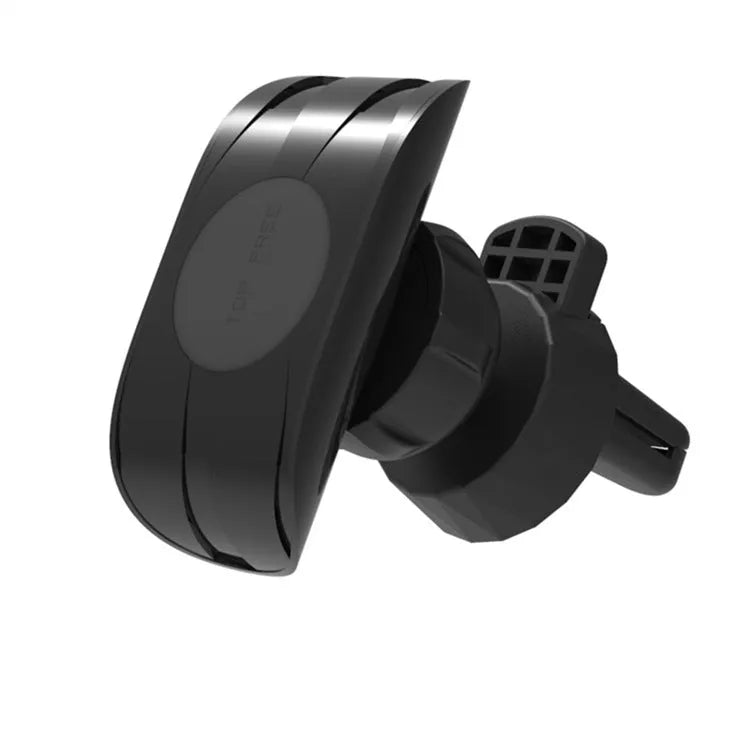 Glory black car phone holder attached to a car air vent