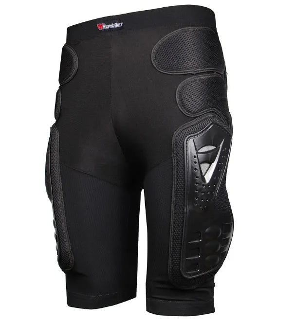 Ski racing shatter-resistant diaper pants protective gear for skating snow sports running cycling motorcycle riding black EVA foam padding