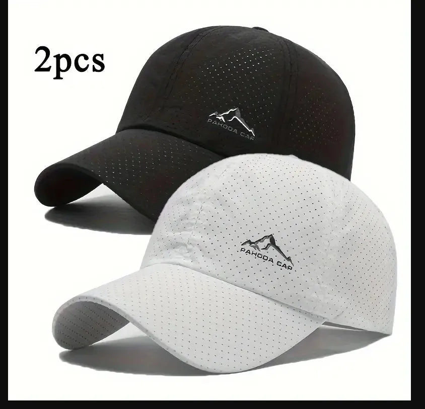 Korean-style adjustable baseball cap in polyester fabric for summer sun protection