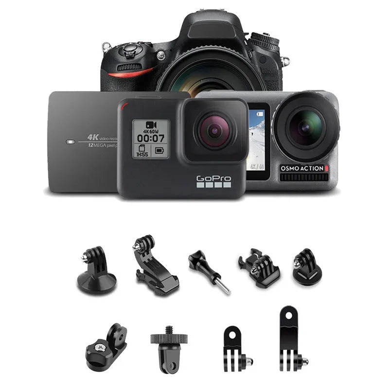 Extended black Bluetooth selfie stick with phone attached, showing remote control and folded tripod legs.