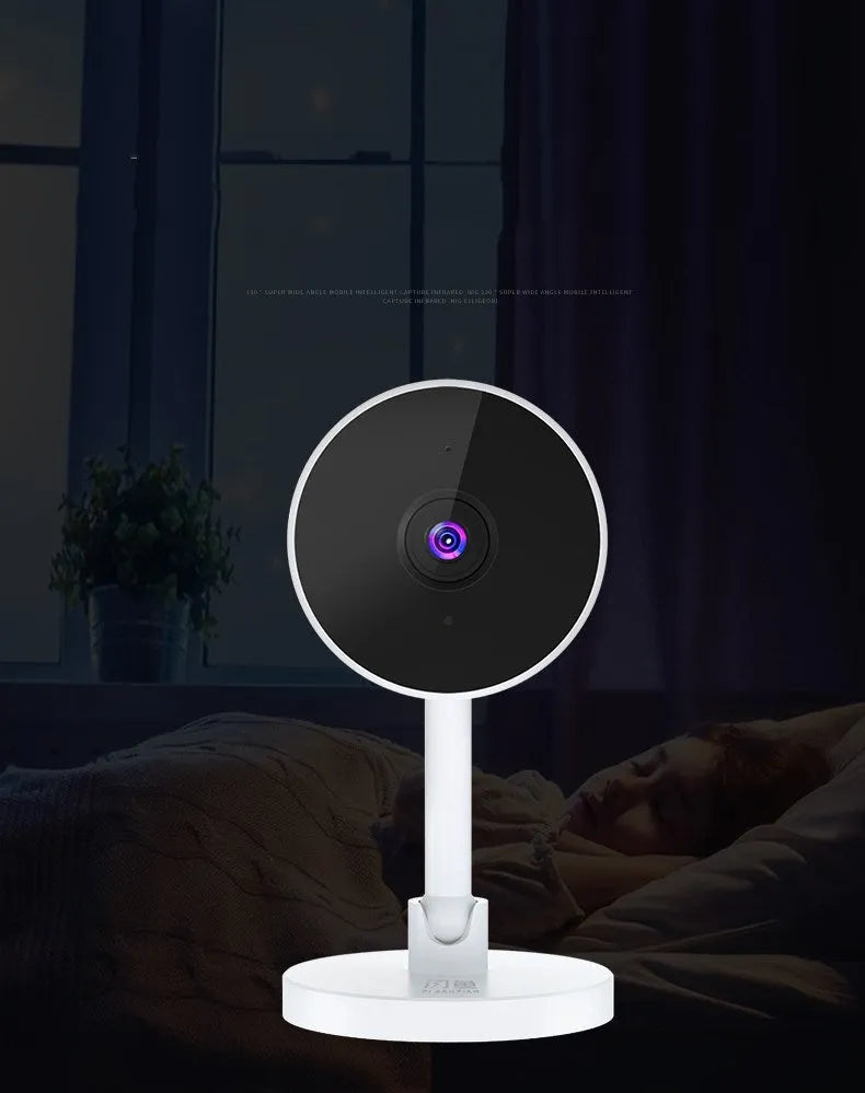 White Flash Fish SKX10 WiFi security camera with gun-style design for home monitoring