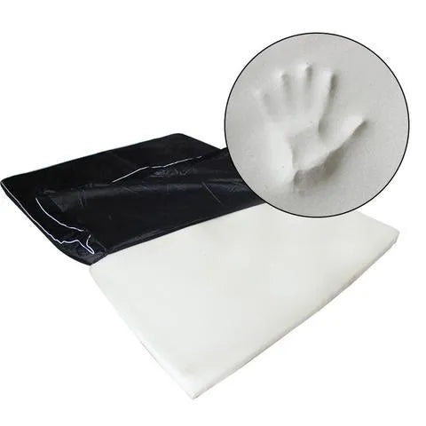 Arthur black memory foam dog bed for large elderly dogs with low profile and non-slip bottom