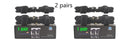Knee brace with spring mechanism in adjustable design for mountaineering and sports activities