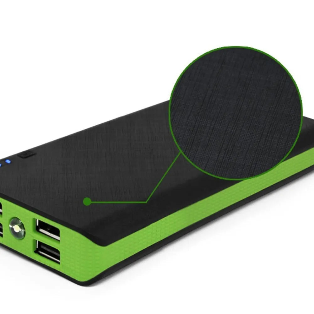 20000mAh portable power bank in multiple colours with 2.1A fast charging output