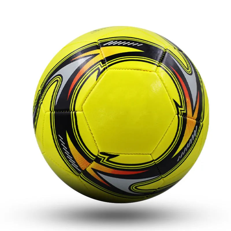 PVC No 4 training football with machine-seam construction for 5-7 player systems