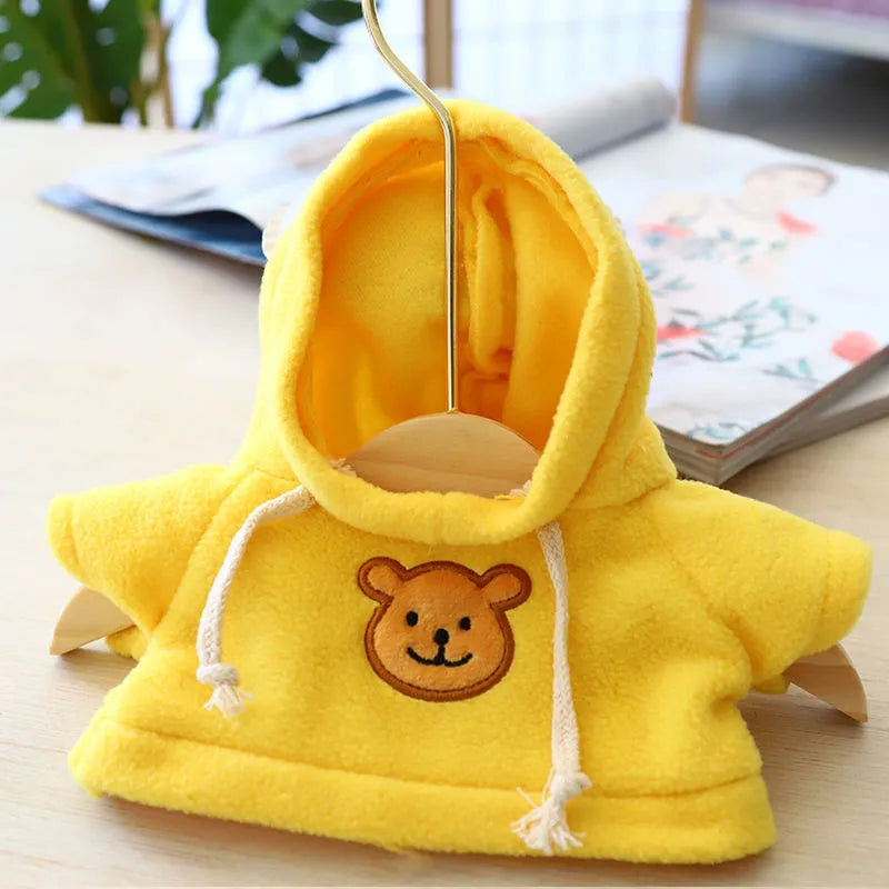 Blue hoodie dog sweater for medium or large pets with cloth construction