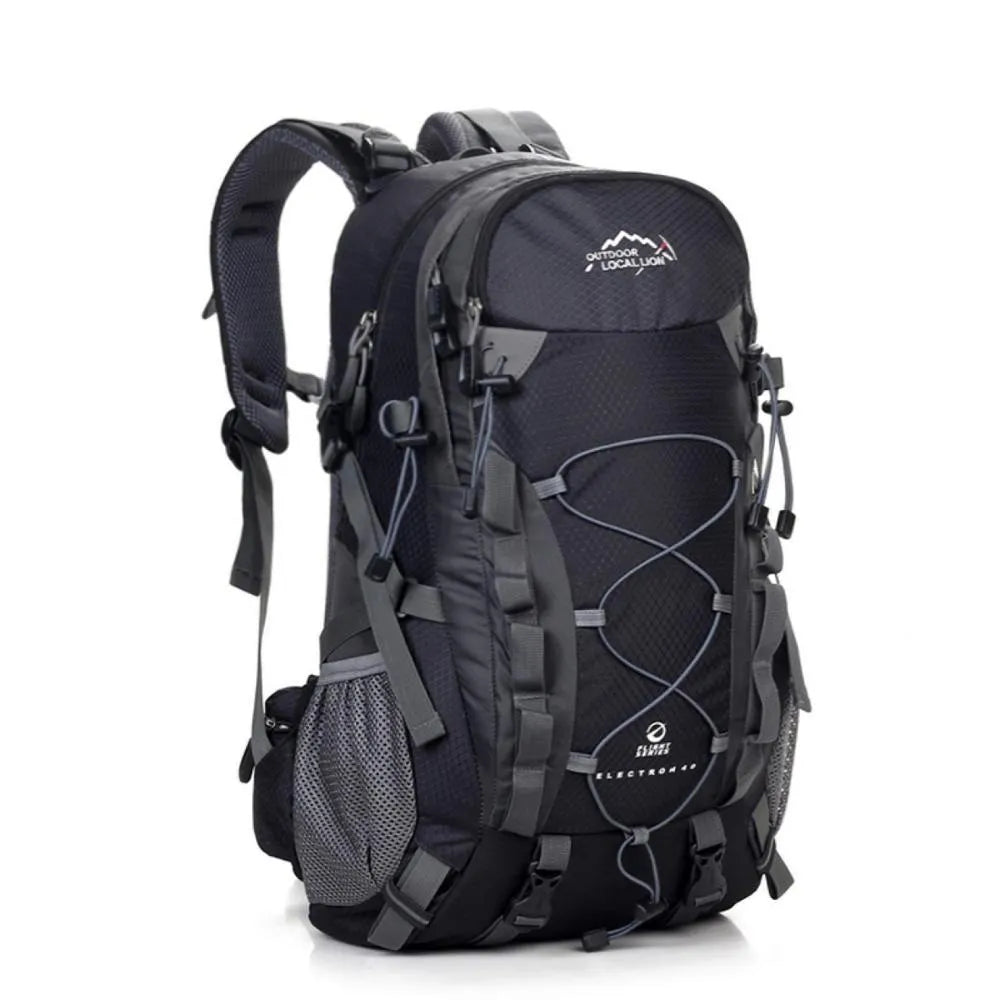 Green leisure sports backpack with 20-35 litre capacity for outdoor activities like hiking and running
