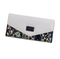 Large capacity student wallet with buckle closure in five colour options