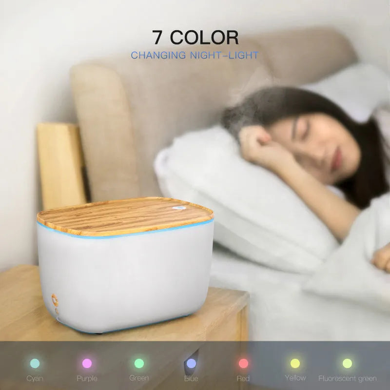 GX-22K white aroma diffuser and humidifier unit with night light and 1.8L water tank.