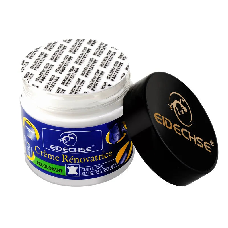 60ml leather repair cream filling trachoma cracks scratches on brown leather surface