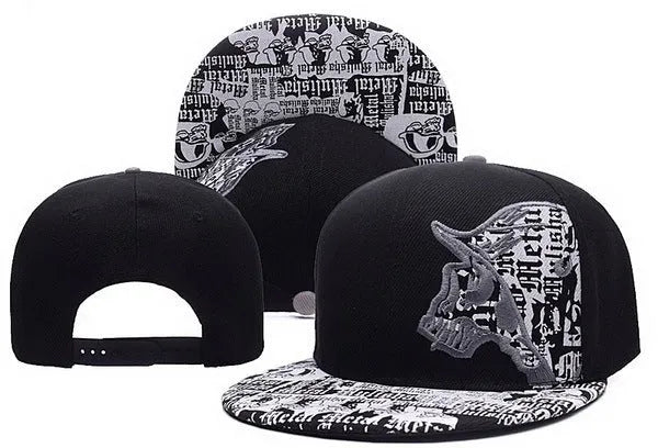 Unisex adjustable cotton satin baseball cap in hip hop style on a plain background